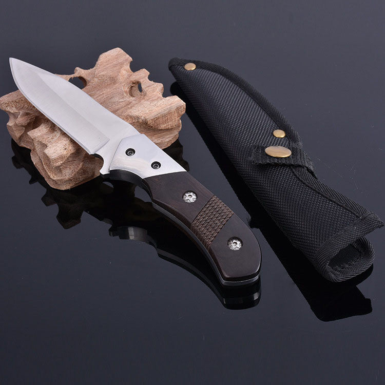 Pocket Knife Tools 3Cr13Mov Blade Wood Handle