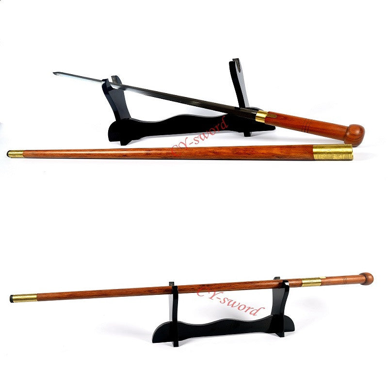 HANDMADE FOLDED STEEL BLADE NINJA SWORD
