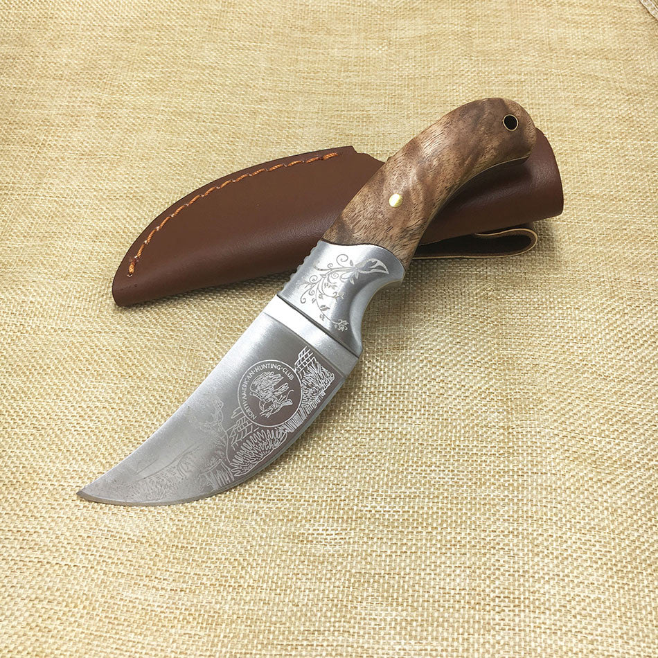 High Quality hunting knifes wood handle