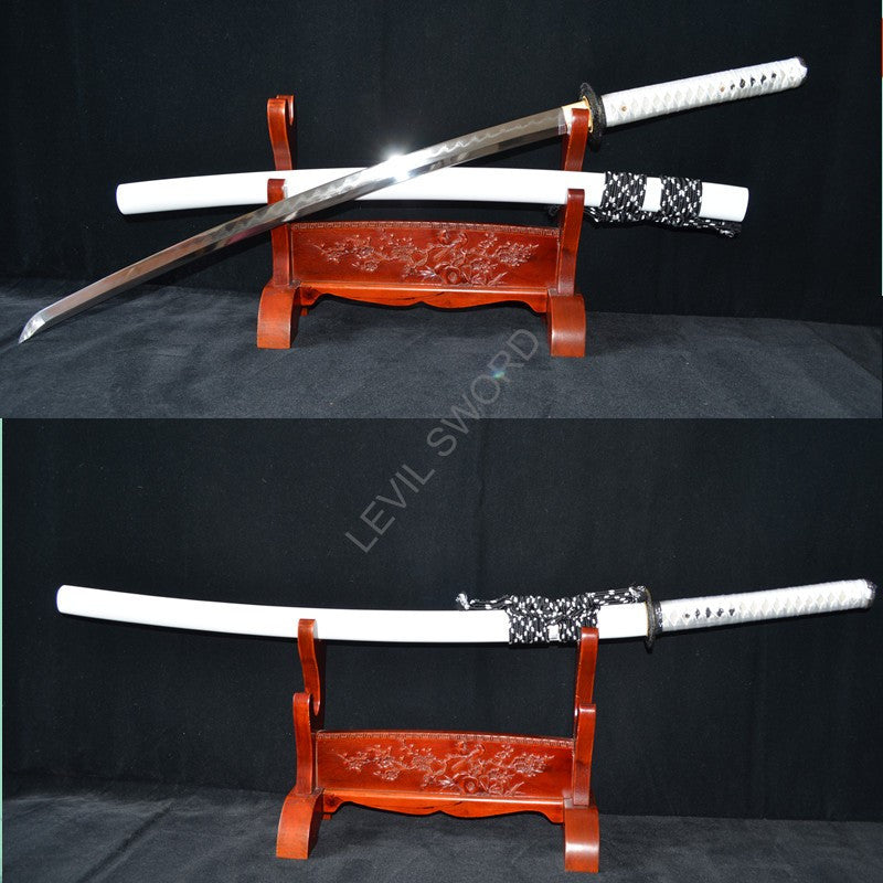 DAMASCUS JAPANESE SAMURAI SWORD KATANA