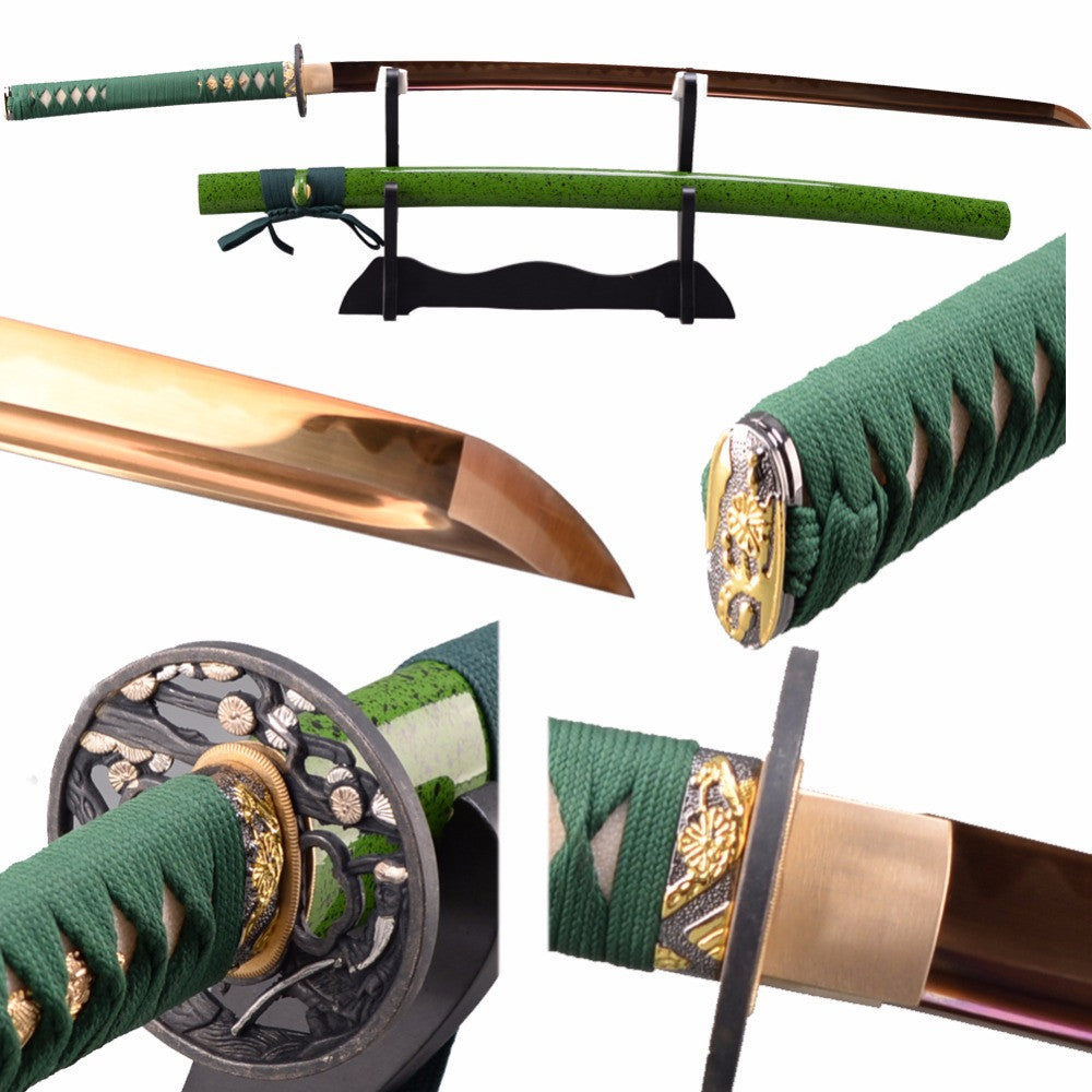 Shijian Swords Handmade Clay Tempered Katana 1095 Carbon Steel