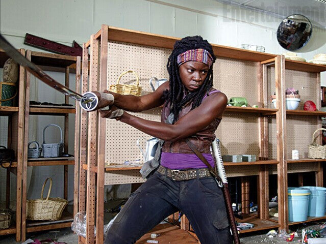 Handmade Walking Dead Sword-Michonne's katana