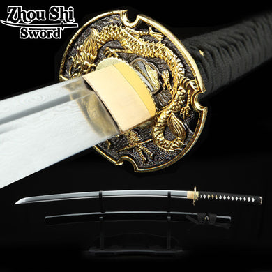 Full Handmade Japanese Katana Sword black