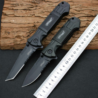 440SS Steel Blade Survival Knife Walther Pocket