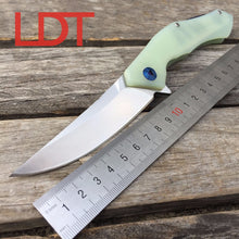 LDT Bear Blue Moon Folding Blade Knife