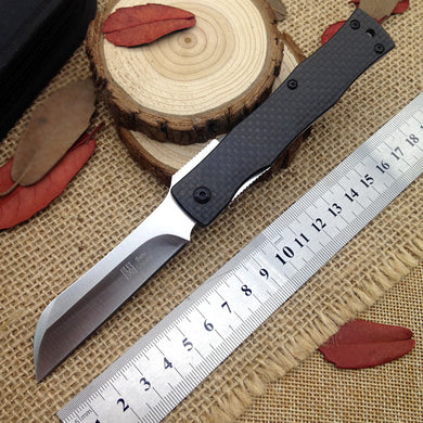 best Japan razor D2 steel folding knife