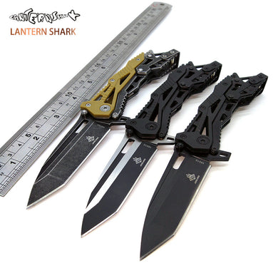 LANTERN SHARK Mechanical Folding Blade Knife