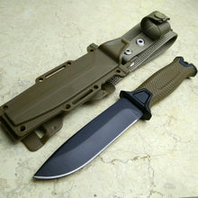 Top military Black or Brown Hunting Fixed Knives