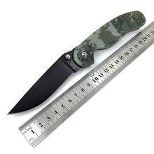 BGT Camping Folding Rat Knife AUS-8 Blade