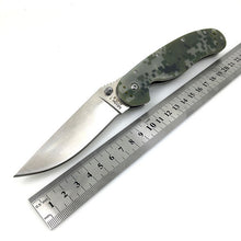 BGT Camping Folding Rat Knife AUS-8 Blade