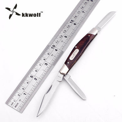 KKWOLF 373 Multi Functional Knife 3 blades