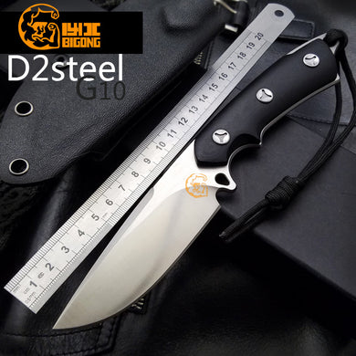 BIGONG Camping Knives D2