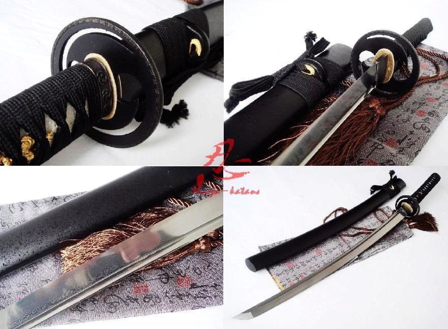 japanese samurai katana sword cyclone tsuba sharpened
