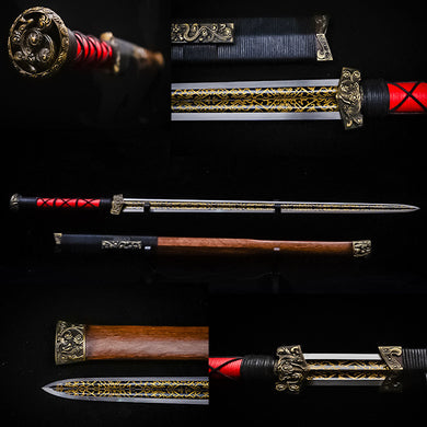 handmade chinese swords steel real swords