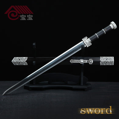 Folded steel Hand-forged Chinese Longquan Sword