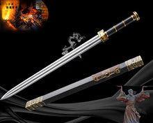 Wishful sword damascus steel