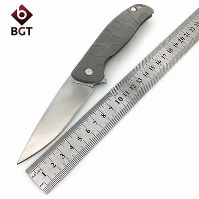 BGT F95 Titanium Coating Folding Knife