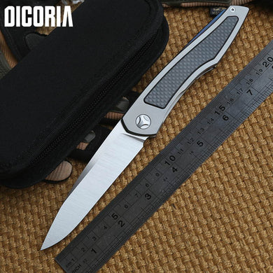 DICORIA Piston Tactical ball bearing Flipper Titanium