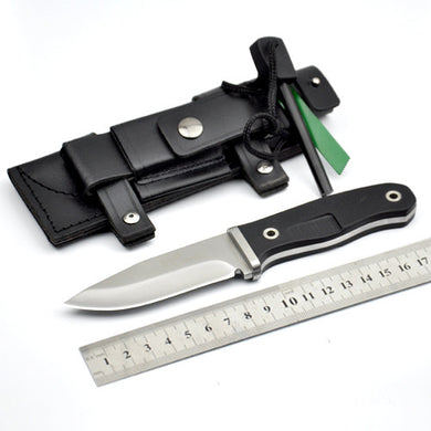 survival knife ATS-34 steel Camping knife