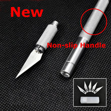 Non-Slip Metal Scalpel Knife Tools Kit Cutter Engraving Craft knives